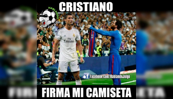 ¡Para morir de risa! Los memes del clásico Real Madrid-Barcelona más recordados
