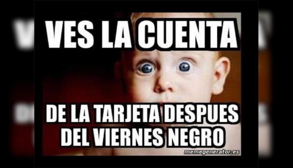 ¡Para morir de risa! Los divertidos memes que dejó el Black Friday alrededor del mundo