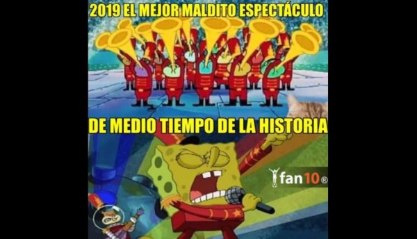 Los crueles memes que dejó el show del medio tiempo del Super Bowl LIII