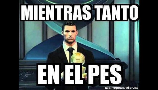 ¡Ni ganando se salva! Los memes ridiculizan a Cristiano Ronaldo tras ganar el Balón de Oro