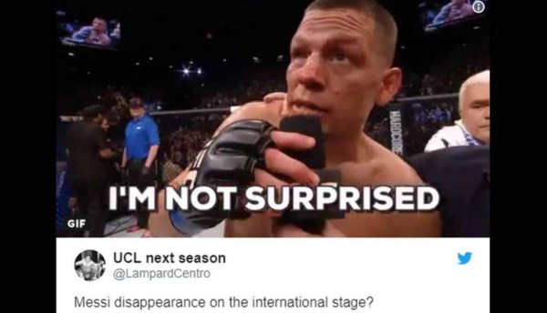 Los otros memes que trituran a Messi tras la decepcionante Argentina en la Copa América&nbsp;&nbsp;