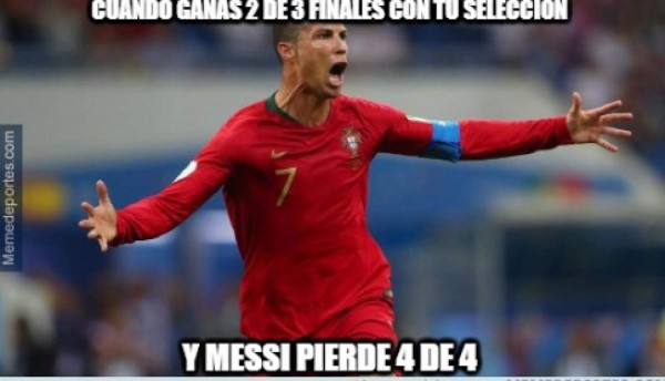 Para morir de risa: Los memes que destrozan a Messi por el nuevo título de Cristiano con Portugal &nbsp;&nbsp;