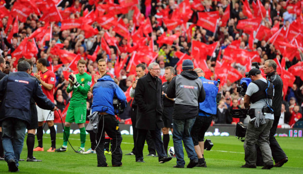 Alex Ferguson y su histórica despedida del Manchester United.