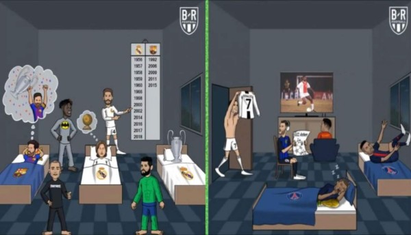 Los divertidos memes previo a una nueva jornada de Champions con Cristiano Ronaldo como protagonista