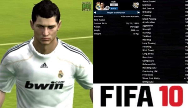 Desde 2004 hasta 2020: La tremenda evolución de Cristiano Ronaldo en el FIFA &nbsp;&nbsp;