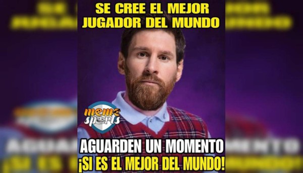 Los memes contra Messi tras quedar afuera de los finalistas del Premio 'The Best 2018'