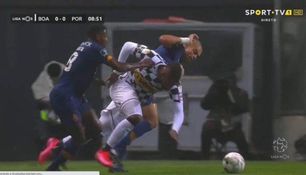 Boavista-Porto: Jorge Benguché tuvo un duelo férreo con Pepe y Alberth Elis debutó