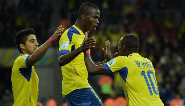 Enner Valencia fue la gran figura de ese partido entre Ecuador - Honduras que se disputó en el estadio Arena de Baixaida.