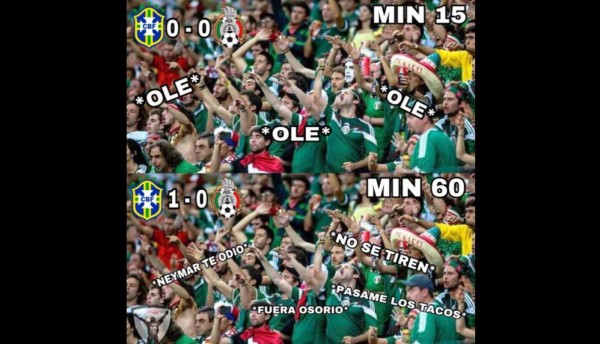 ¡Atacan a México con duros memes tras quedar fuera del Mundial ante Brasil!