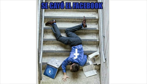Caída de Facebook genera una ola de imperdibles memes