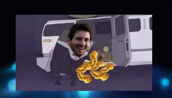 Cristiano Ronaldo, víctima favorita de los memes tras la sexta Bota de Oro de Messi&nbsp;&nbsp;&nbsp;&nbsp;