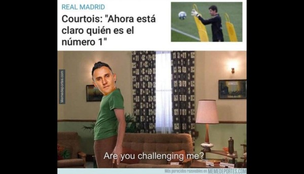 Keylor Navas y Zidane las víctimas favoritas de los memes en la nueva derrota del Real Madrid