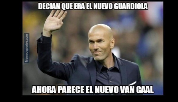 Keylor Navas y Zidane las víctimas favoritas de los memes en la nueva derrota del Real Madrid