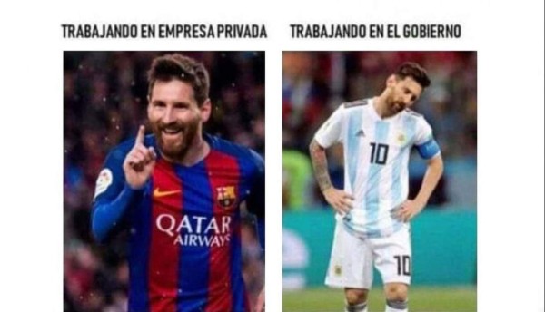 No se detienen: Los memes que no has visto del nuevo fracaso de Messi con Argentina