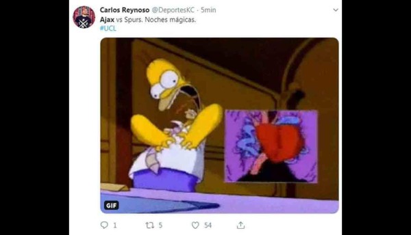 Los memes no perdonan al Ajax tras perder contra el Tottenham en último minuto en Champions