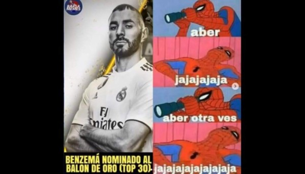 Los otros memes que dejó la gala del Balón de Oro y que no has visto