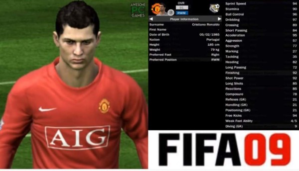 Desde 2004 hasta 2020: La tremenda evolución de Cristiano Ronaldo en el FIFA &nbsp;&nbsp;