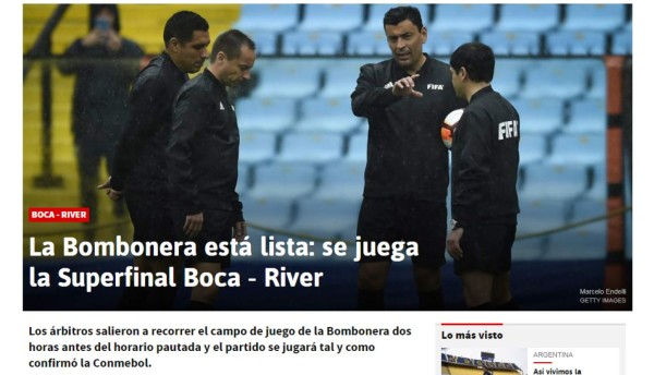 Impacto mundial: La prensa reacciona tras confirmar la final Boca-River en la Libertadores