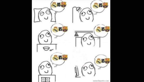 MEMES: Se calienta el clásico Barcelona-Real Madrid en las redes sociales