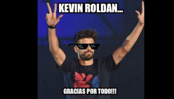 Gerard Piqué y los memes más divertidos tras su recuerdo a Kevin Roldán