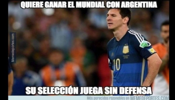 ¡Messi no juega pero es burlado con memes tras el Argentina-Brasil!