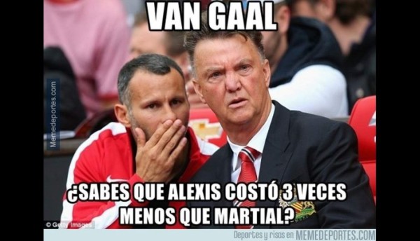 Los mejores memes de la victoria del Manchester United ante el City