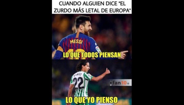 Los otros memes que 'descuartizan' a Diego Lainez por su gol con el Betis, ya lo comparan con Messi y Zidane