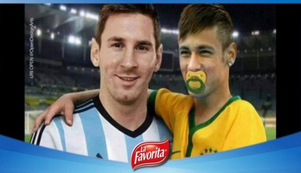 ¡Messi no juega pero es burlado con memes tras el Argentina-Brasil!