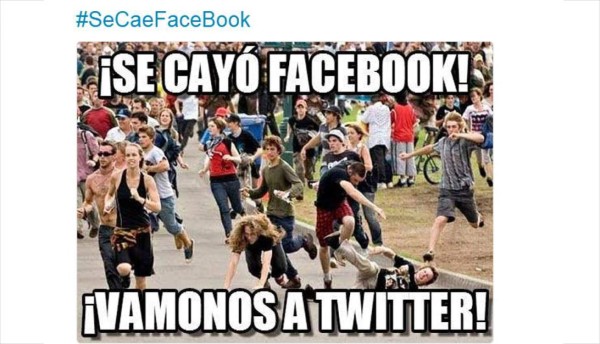 Caída de Facebook genera una ola de imperdibles memes