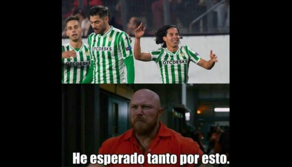 Los otros memes que 'descuartizan' a Diego Lainez por su gol con el Betis, ya lo comparan con Messi y Zidane
