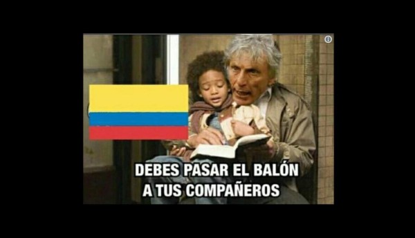 Colombia golea a Polonia y las redes sociales se inundan de memes