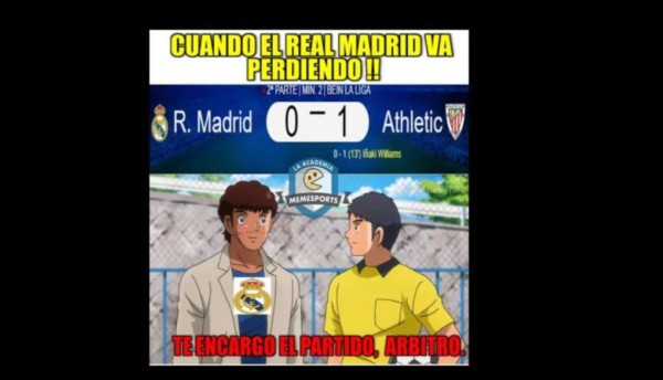 Los crueles memes contra el Real Madrid por el sufrido empate ante el Athletic en casa