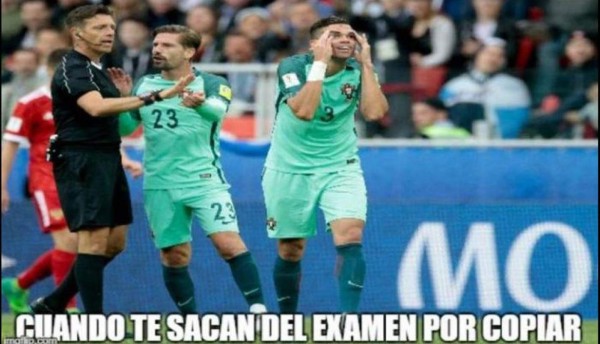 ¡No perdonan! Cristiano anota de penal y los memes se vuelcan contra él