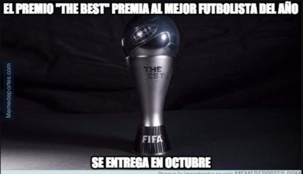 PARA REÍR: Los nuevos y divertidos memes que dejó la gala del premio 'The Best' de la FIFA
