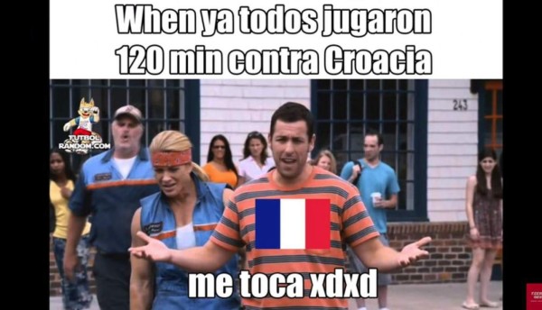 Los memes que calientan la final del Mundial 2018 entre Croacia y Francia