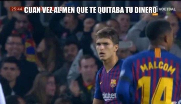 No faltaron: Los memes de la paliza del Barcelona al Cultural Leonesa en Copa del Rey
