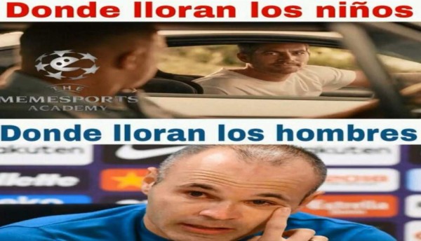 Los mejores memes de Iniesta y su adiós del Barça donde hacen pedazos a Messi