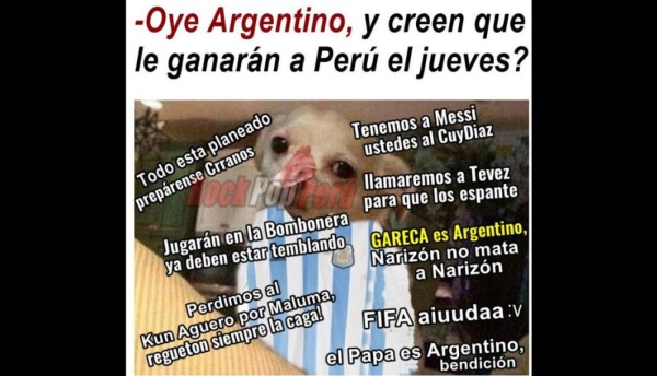 LOCURA: Los divertidos memes que dejó el sufrido empate de Argentina frente a Perú