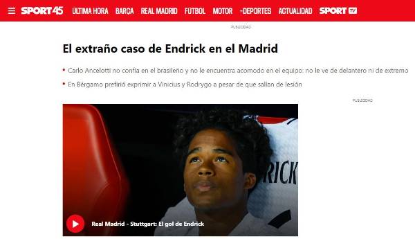 Ancelotti no confía en él y tendrá que salir del Real Madrid: lo borró de la Champions y lo ve lento