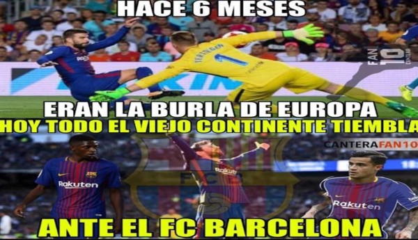 Coutinho fue presentado en el FC Barcelona y los memes no se hicieron esperar