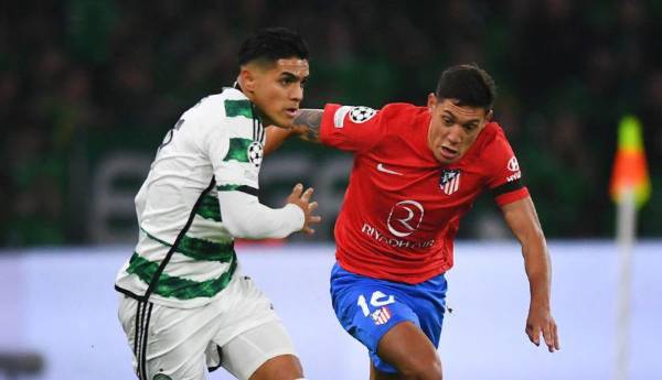 Luis Palma tuvo un bonito duelo contra Nahuel Molina, campeón del mundo, con Argentina en la ida de fase de grupos contra el Atlético.