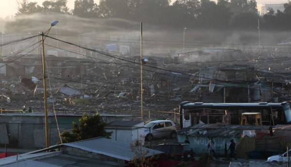 Así quedó todo luego de explosión que causó dolor y luto en México