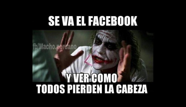 Error y caída de Facebook provoca tremendas burlas con memes