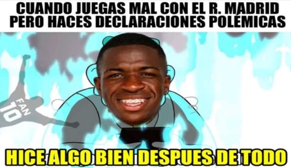 Memes: Trituran al Real Madrid y a Vinicius tras recibir paliza del Barcelona en el Bernabéu