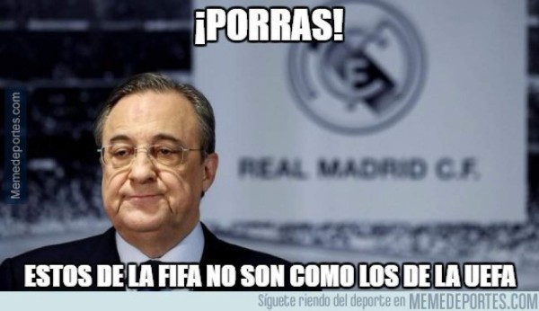 ¡No perdonan! Los memes que dejó la sanción de la FIFA al Real Madrid