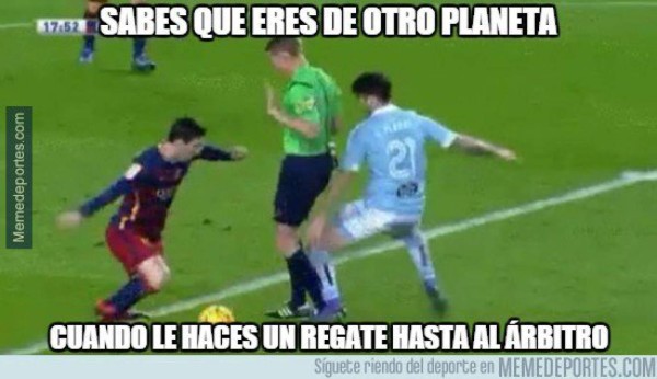 El penal de Messi genera divertidos Memes en el Barcelona-Celta