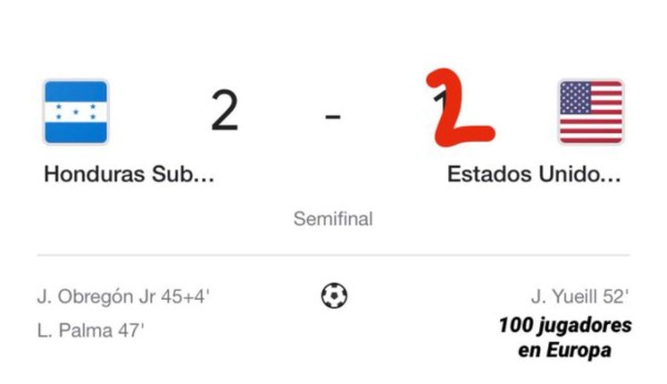 Estados Unidos es reventado con memes tras ser eliminado por Honduras de Tokio 2021&nbsp;&nbsp;