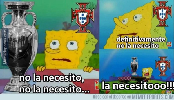 Los mejores memes que dejó la final de la Eurocopa entre Francia y Portugal