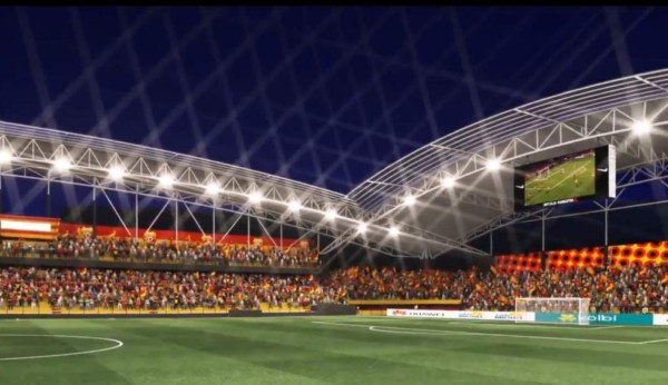 Herediano demuele el vetusto Eladio Rosabal Cordero y comienza el sueño de su nuevo estadio