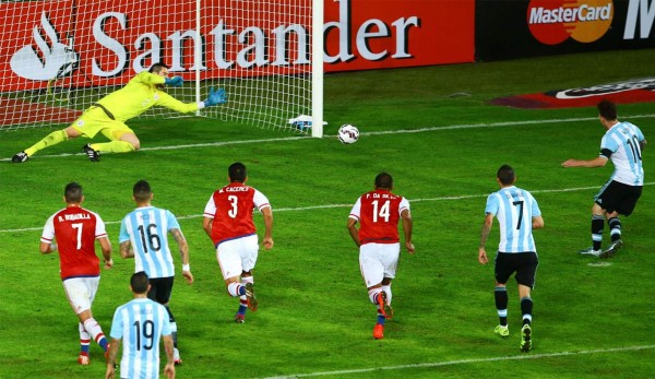 Las mejores fotos de Argentina-Paraguay y Uruguay-Jamaica en Copa América 2015